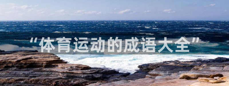 火爆体育app官方下载：“体育运动的成语大全”